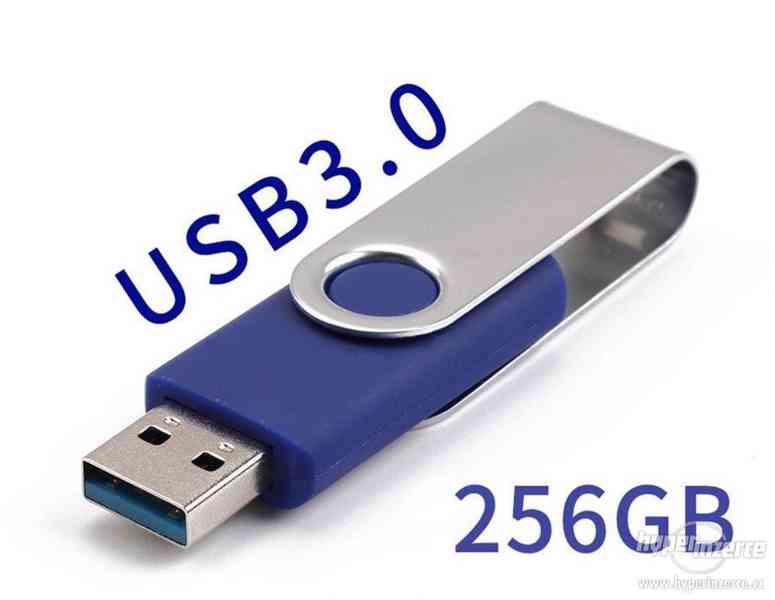 USB 3.0 Flash 256 GB rychlá Nová - TOP - foto 1
