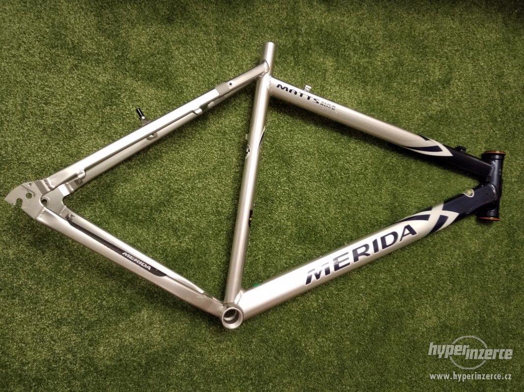 Prodám hliníkový rám Merida MTB 26 velikost 22 - bazar - Hyperinzerce.cz