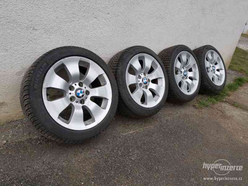Alu kola BMW 5X120 + zimni pneu Michelin(7mm)225/45/17 - foto 3