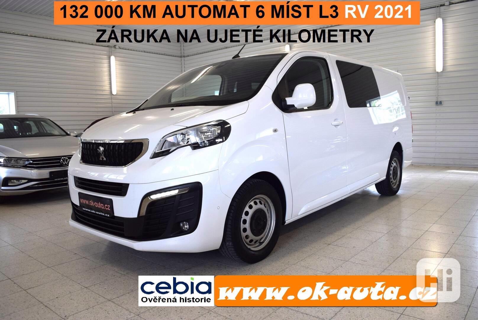Peugeot Expert 2.0 HDI AUTOMAT 5 MÍST L3 2021-DPH - foto 1