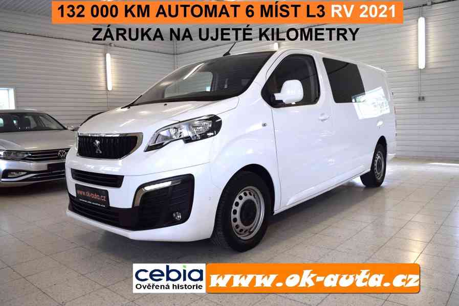 Peugeot Expert 2.0 HDI AUTOMAT 5 MÍST L3 2021-DPH - foto 1