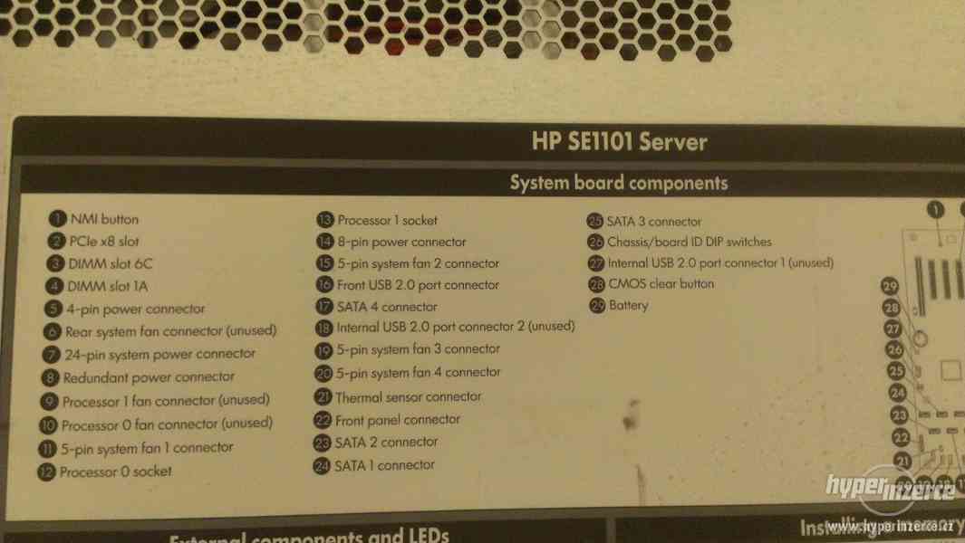 HP ProLiant SE1101 (470064-917) Server, 2x L5420 QC 2.5GHz - foto 6