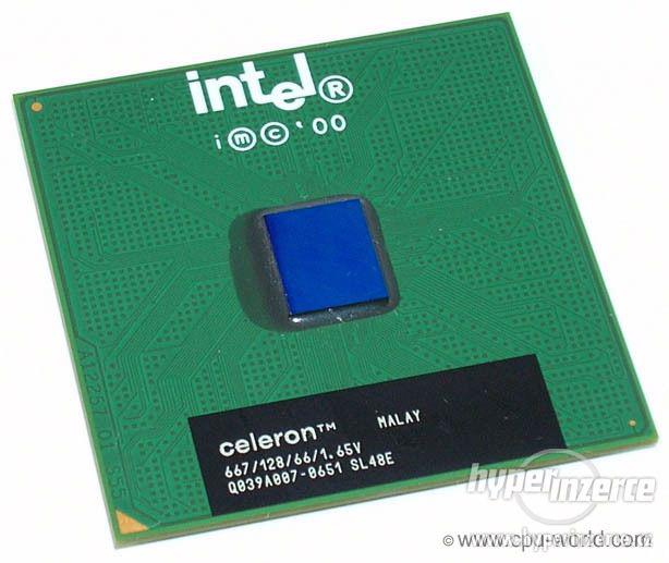 Intel Celeron 3 (coppermine) 667mhz/128kb/66, Socket 370 - foto 1