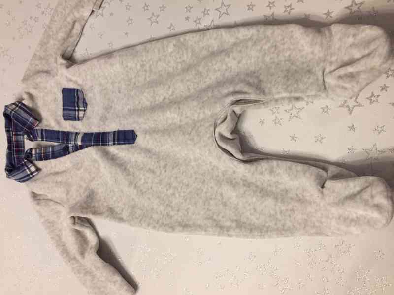 Overal froté 1-3 měsíce zn.Mothercare - foto 2