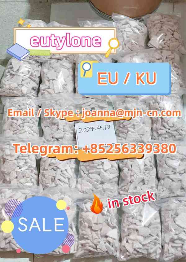 Hot sale in stock eutylone eu EU KU ku white crystal  