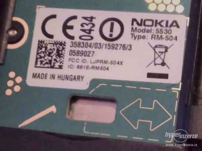 Nokia 5530 XpressMusic - k opravě nebo na náhradní díly!!! - foto 10