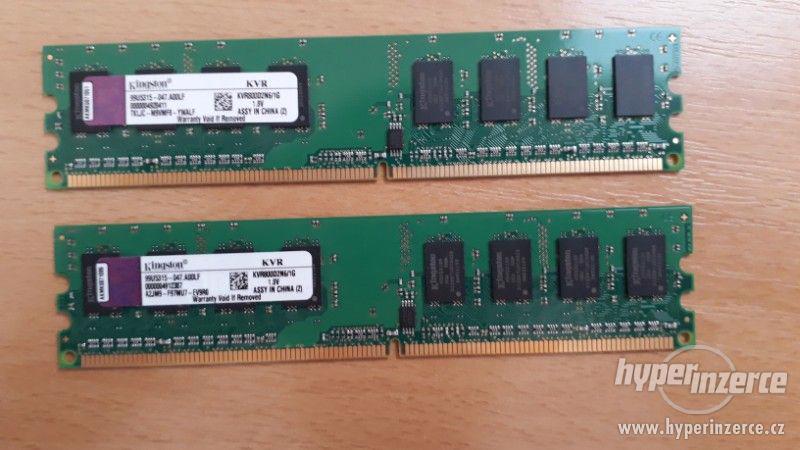 Kingston DDR2 1GB 800MHz CL6 KVR800D2N6/1G - foto 1