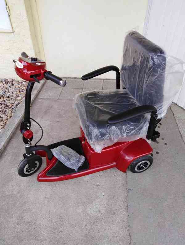 Elektrický vozík pro seniory tříkolový, tříkolka - foto 1