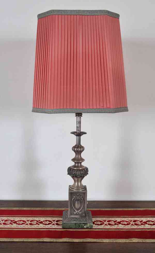 Starožitné párové lampy Výška 77 cm - foto 3