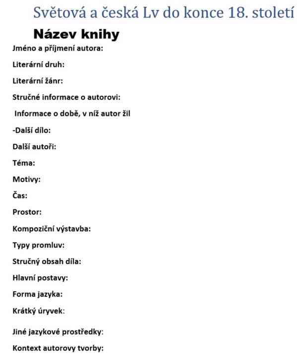 Maturitní knihy - zpracování - foto 2