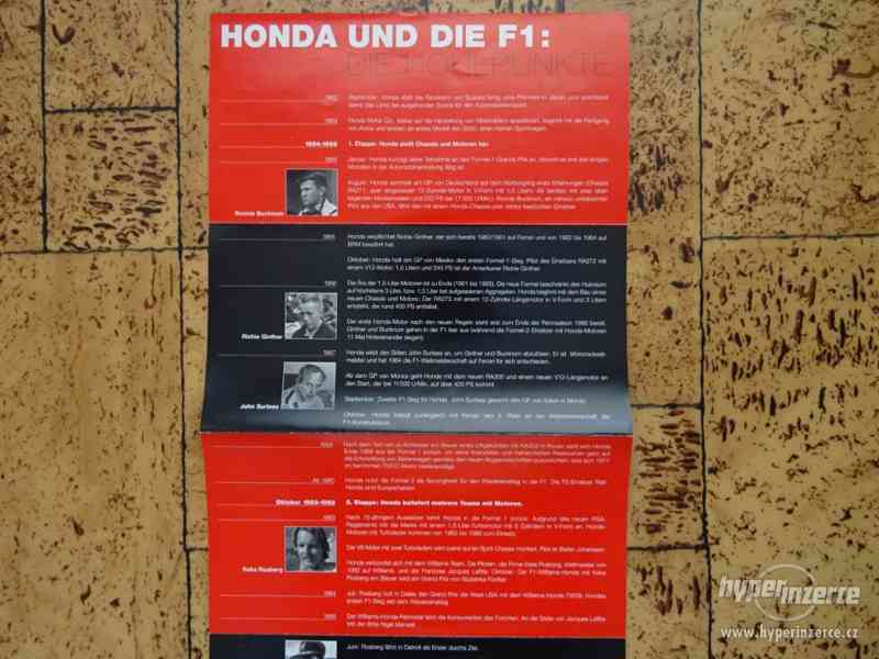 HONDA F1 - prospekt v němčině - foto 4
