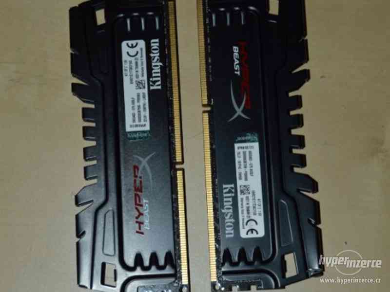 Kingston HyperX beast 16GB (2x8GB) DDR3 1866 nova - foto 2