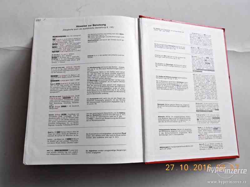 Německý slovník 6.vydání,1424 str. - foto 6