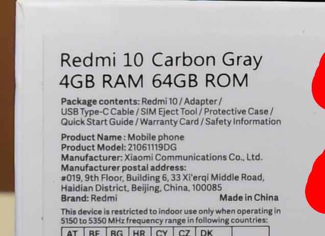 Xiaomi Redmi 10 4GB/64GB, 5000mAh, Vodafone, NEROZBALENÉ - foto 2