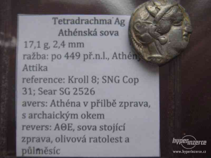 Tetradrachma AR, Attika, Athény - 449-415 př. n. l - foto 1