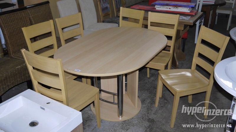 Jídelní stůl + 4 židle - foto 1