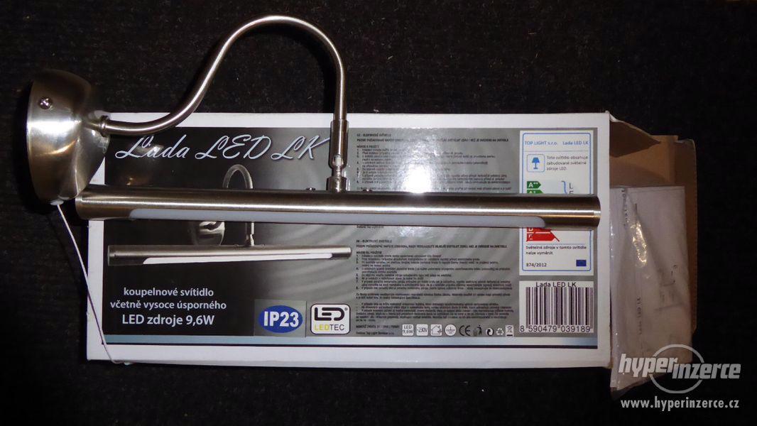 Koupelnové LED svítidlo LADA, nové, cena 500Kč, orig.obal - foto 1