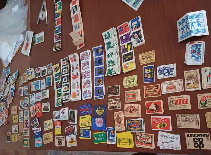 Zápalkové nálepky z 60.tých let 20.století - foto 3