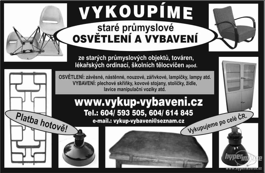Koupim stare prumyslove osvetleni