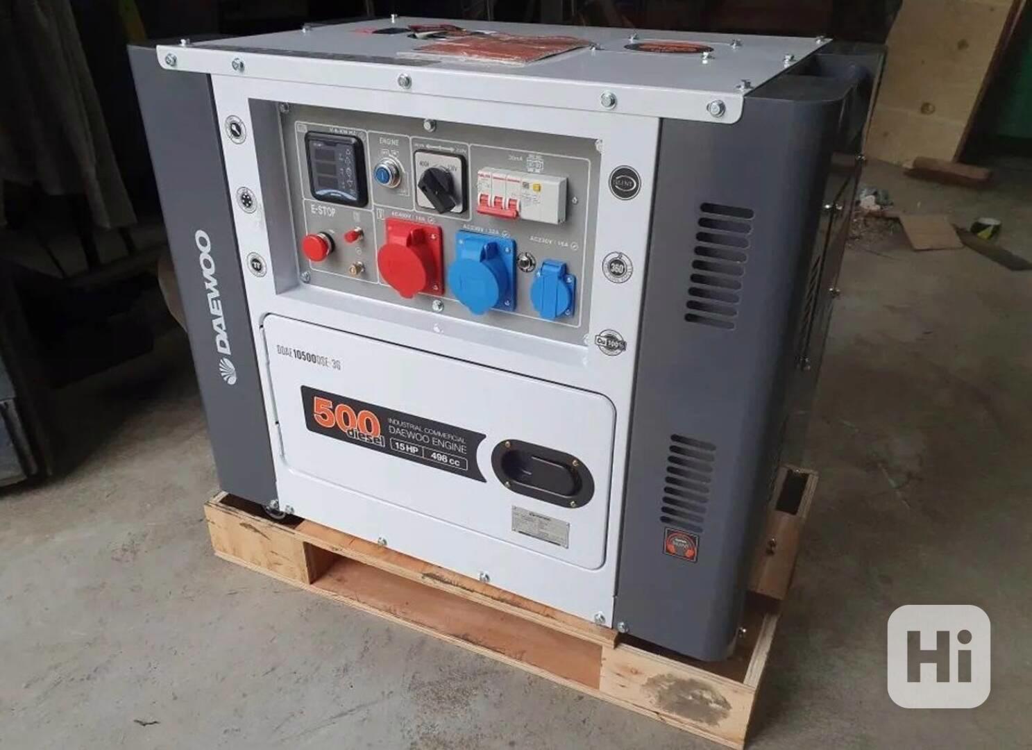 Elektrocentrála Daewoo 15HP, 8,1kVA - bazar - Hyperinzerce.cz