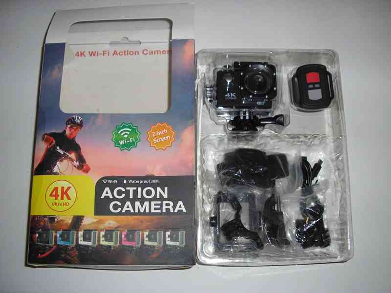 Akční outdoorová WiFi kamera 4K WiFi SJ60 - nová