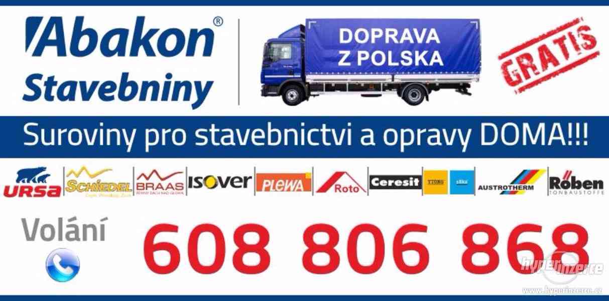 Stavební Materiály z Polska-Doprava GRATIS!