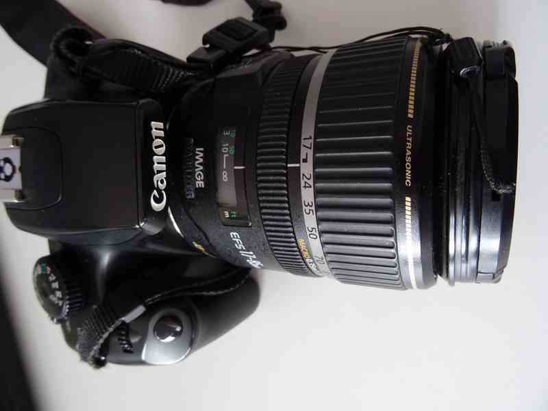 Zrcadlovka Canon EOS 1000D + objektiv EFS 17-85 mm - foto 3