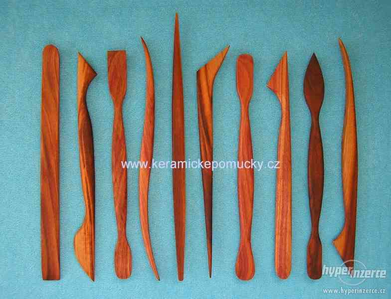 Špachtle dřevěné na keramiku - český výrobce - foto 1