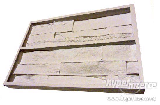 Silikonové formy - levné obklady ze sádry a betonu - foto 3