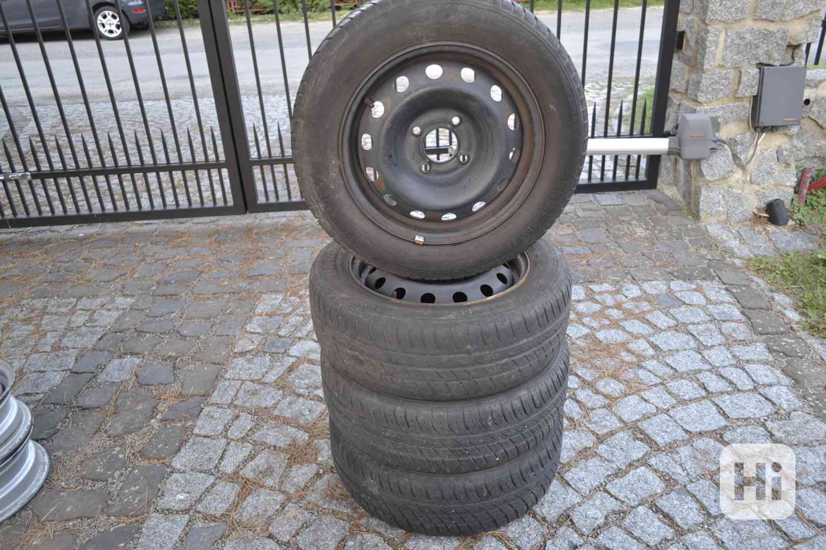 Kola 14"  rozteč 4x108 letní pneu 185/60 R14 - foto 1
