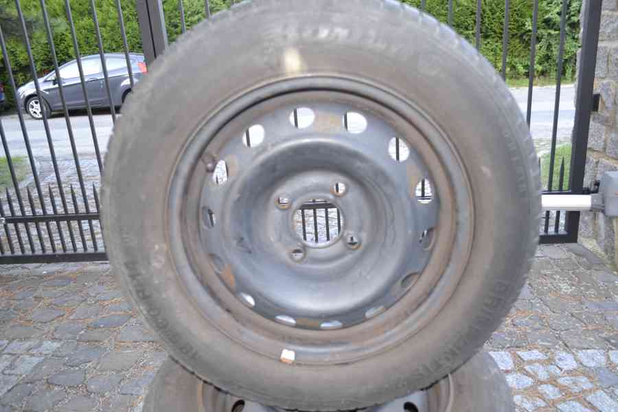 Kola 14"  rozteč 4x108 letní pneu 185/60 R14 - foto 2