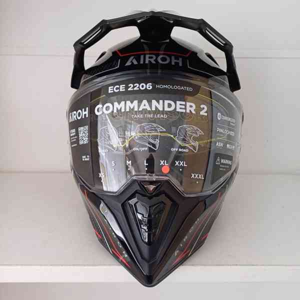 Enduro přilba Airoh Commadner 2 Carbon - foto 2