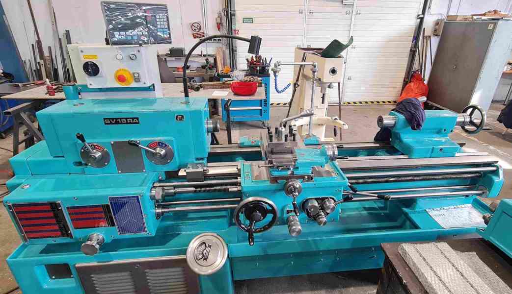 Soustruh SV 18 RA/1000 po GO v r. 2025 - foto 1