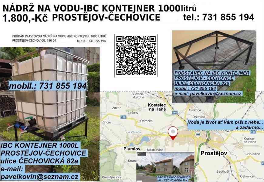 IBC KONTEJNER 1.800,-Kč PROSTĚJOV mob: 731 855 194 - foto 12