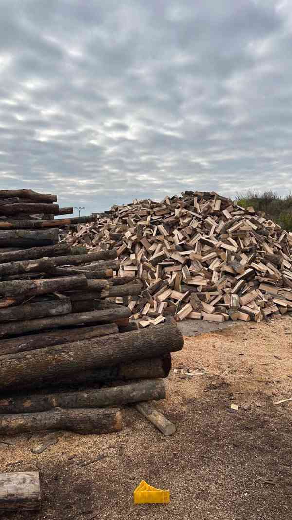 AKCE Štípané polosuché palivové dřevo tvrdé 33 cm - foto 2
