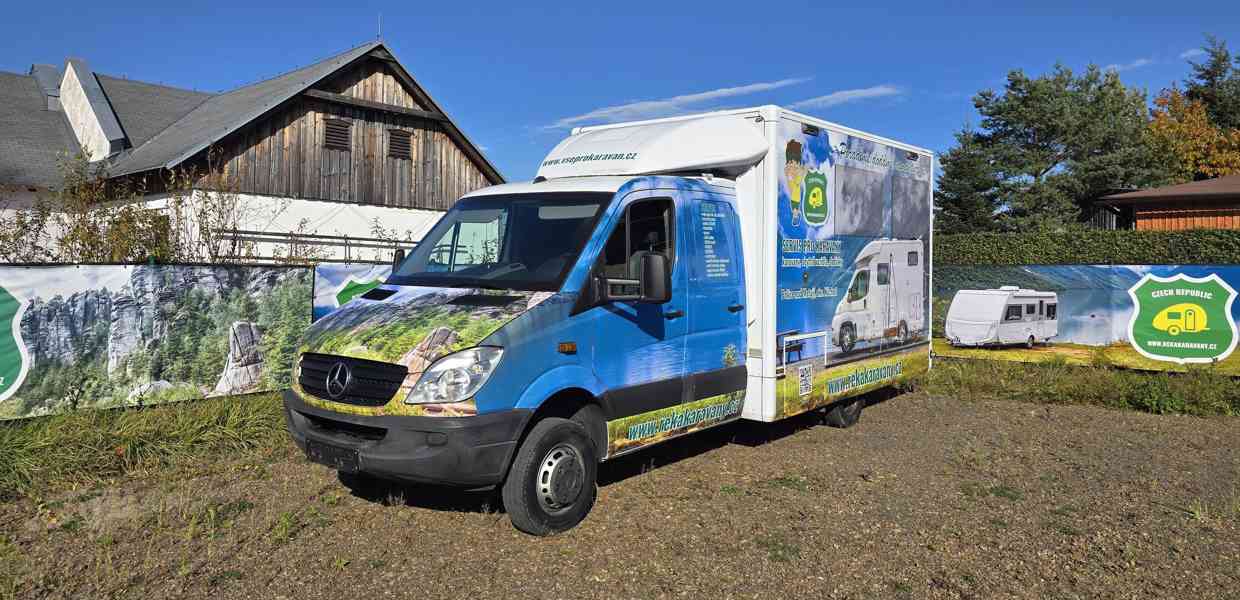 Mercedes Benz 519 CDI DK speciál 4x4 částečně pancéřovaný - foto 2