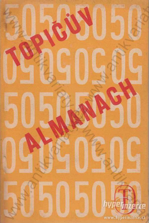 Topičův almanach 1883 - 1933 - foto 1