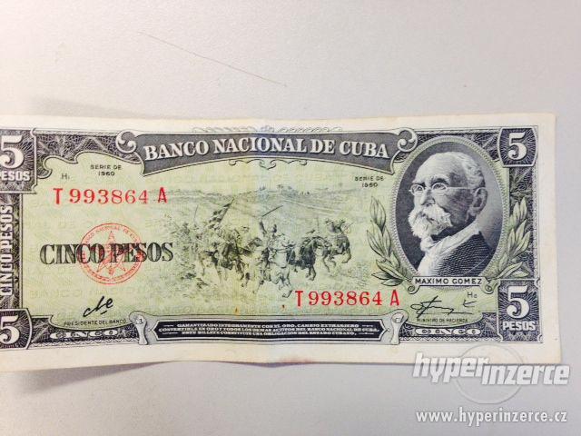 unikátní sbírka kubánských bankovek 1960 - foto 3