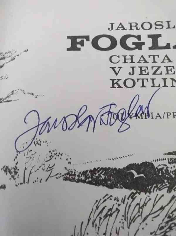 Jaroslav Foglar HOŠI OD BOBŘÍ ŘEKY podpis J.Foglara - foto 3