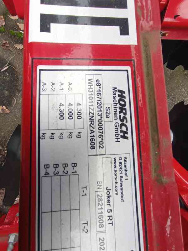 Diskový podmítač HORSCH Joker 5 RT, RF - foto 2