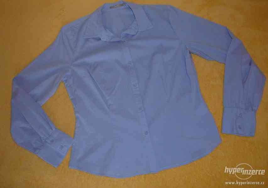 Modrá klasická košile vel. XL - foto 1