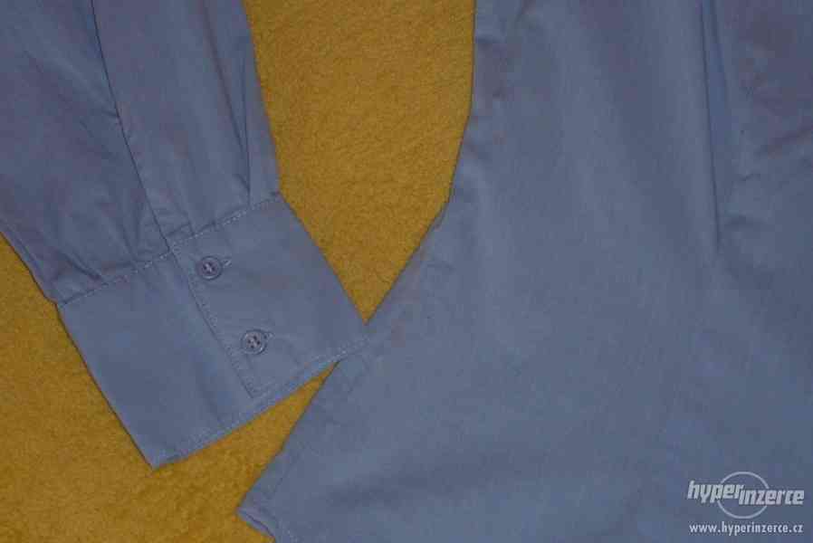 Modrá klasická košile vel. XL - foto 3