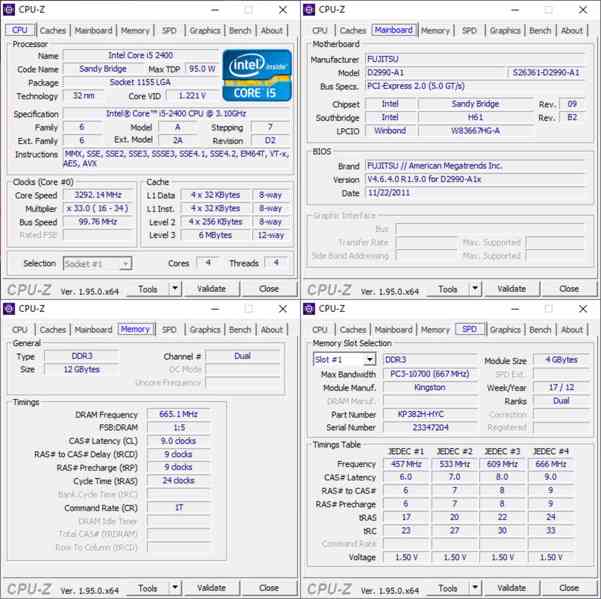 Fujitsu Intel i5 3.4Ghz/12GB DDR3/1.64TB/GTX 650 Ti/W10 Pro - foto 11