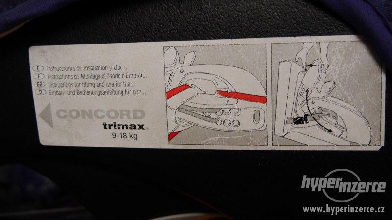 autosedačka Concord Trimax 9-18 kg - foto 2