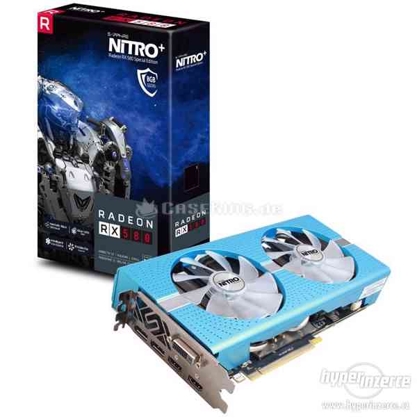 Sapphire Radeon Nitro+ RX 580 8G Special Edition - bazar - Hyperinzerce.cz