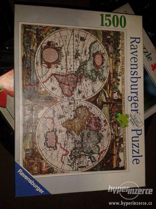 Puzzle 1500ks Mapy - foto 1