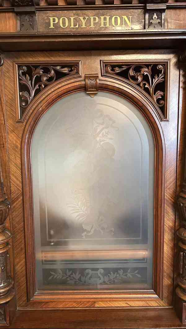 Hrací skříň (polyphon) zn. Schamal - foto 3