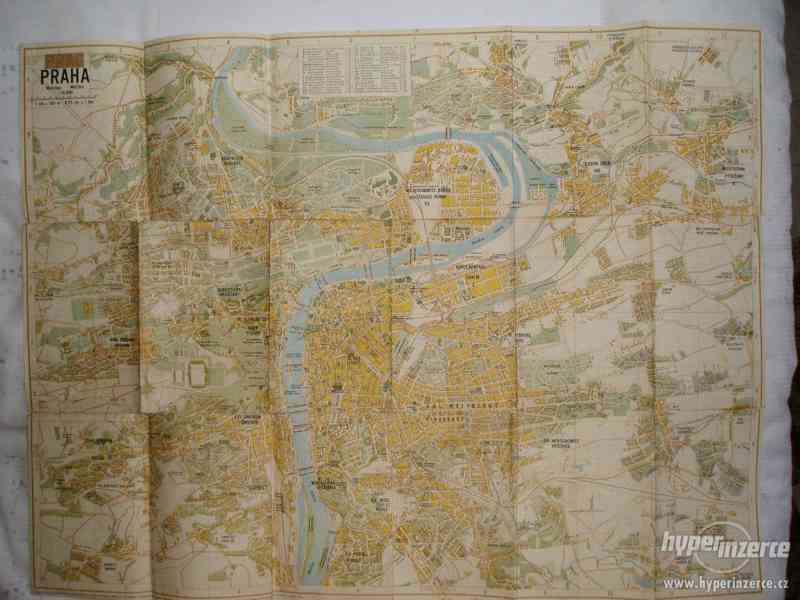 Prodám staré mapy Prahy - foto 2