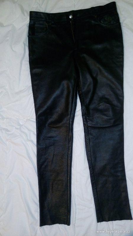 Pánské kožené kalhoty zn. Osx - Black (vel.36) - foto 2
