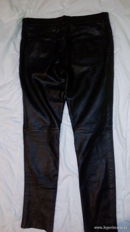 Pánské kožené kalhoty zn. Osx - Black (vel.36) - foto 3